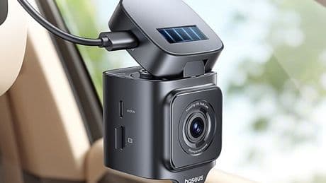Baseus&#8217; solar-powered dash cam keeps an eye on your parked car for up to two weeks