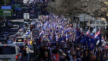 Anti-Immigrant Protests Attended by Neo-Nazis in Australia Worry Leaders