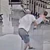 Boy, two, 'in a coma after airline passenger throws him to the floor in airport lounge'