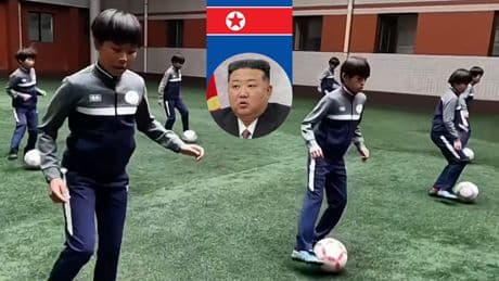 Extrem seltener Einblick - So trainieren Kim Jong-Uns Elite-Fußballerinnen