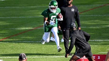 Garrett Wilson gets the best of Sauce Gardner in high-priced Jets camp showdown