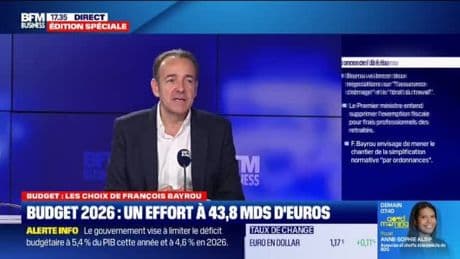 Emission spéciale :  déclaration de François Bayrou
