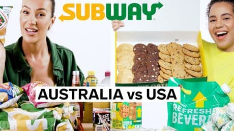 All the differences between Subway in Australia and the US