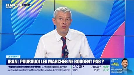 Nicolas Doze face à Jean-Marc Daniel : Iran, pourquoi les marchés ne bougent pas ? - 23/06