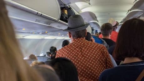 Warning plane passengers will get hefty fines if they carry on with common habit