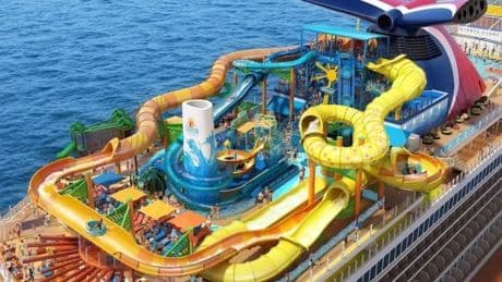 Gigantic £777,577,500 cruise ship with record-breaking water park to launch from UK