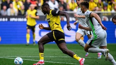 Fußball-Bundesliga: Doppelpack Serhou Guirassy und Karim Adeyemi – Borussia Dortmund schlägt VfL Wolfsburg