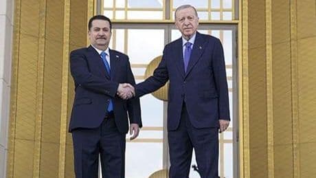 Irak Başbakanı Sudani Ankara'da! Erdoğan resmi törenle karşıladı