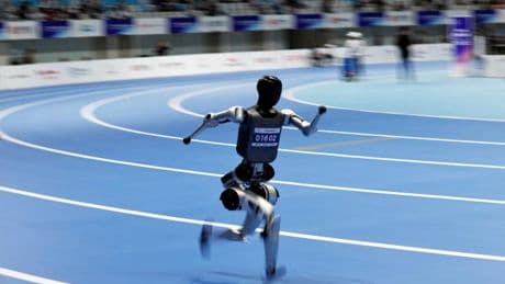 Foot, athlétisme ou ménage : les images des premiers Jeux mondiaux d’humanoïdes