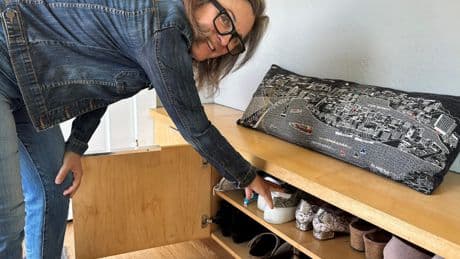 I study microplastics and toxic chemicals. That's why my family doesn't wear shoes in the house.