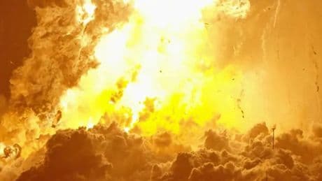 SpaceX Starship rocket explodes into massive fireball during routine test