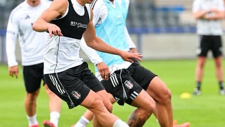 Beşiktaş, sabah idmanıyla devam etti!
