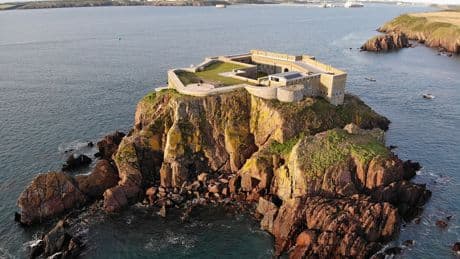 Abandoned fortress transformed into party island with its own nightclub – and it could be yours