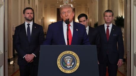 Donald Trump Confirms US Launched Strikes Against Iran In Major Escalation Of Middle Eastern War