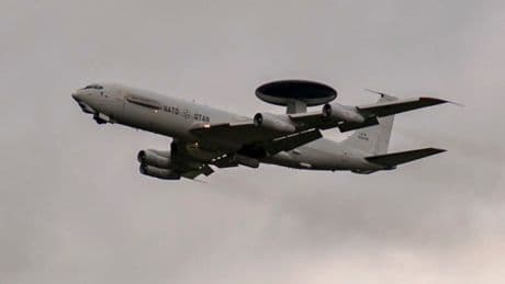 NATO's flying radar is an old plane, but E-3 crews say it's still a mission workhorse
