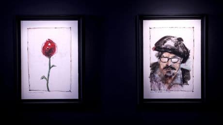 Johnny Depp self-portrait to go on sale