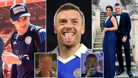 The mad world of Jamie Vardy: Insiders and friends lift the lid on reluctant superstar who sleeps two hours a night away from home with his career held together by 'glue' Rebekah - and why a Saudi move looks unlikely