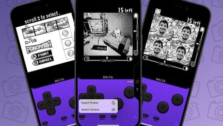 The creator of the Delta emulator made a Game Boy Camera-style app for your iPhone
