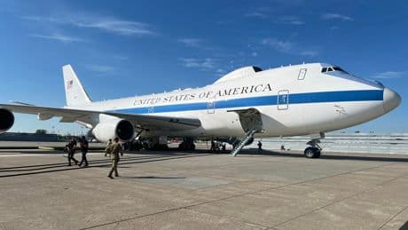 See inside the E-4B 'Nightwatch,' nicknamed the 'doomsday plane' for its ability to help US presidents survive nuclear war