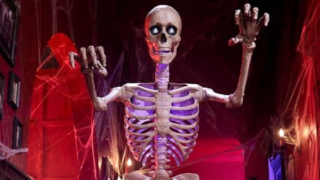 Home Depot now has an app-controlled version of its viral Halloween skeleton
