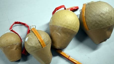 Polizei beschlagnahmt fast 600 Kilogramm illegale Pyrotechnik