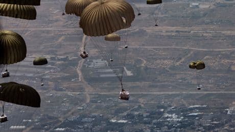 Why Airdrops in Gaza Are Seen as a Risky Last Resort