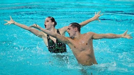Dennis González e Iris Tió suman un nuevo oro para España en el dúo mixto libre