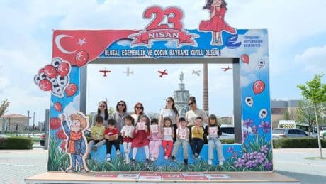 Büyükşehirden 23 Nisan’a özel fotoğraf alanı