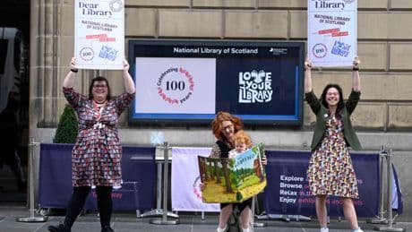 National Library of Scotland unveils major exhibition in centenary celebrations