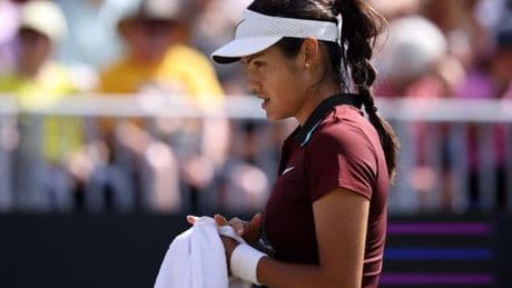 Emma Raducanu admits she is 'going through some stuff' just days before Wimbledon
