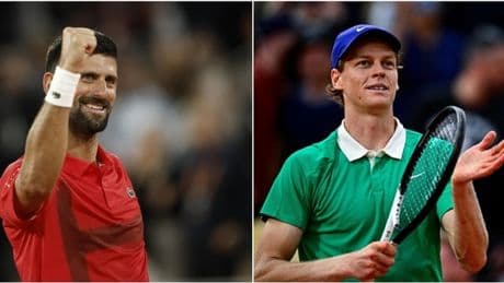 Sinner quando gioca contro Djokovic: orario e dove vedere in tv (e streaming) la semifinale del Roland Garros