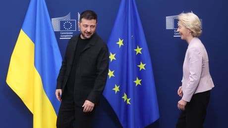 Los líderes de la UE y la OTAN acompañarán a Zelenski a Washington para verse con Trump