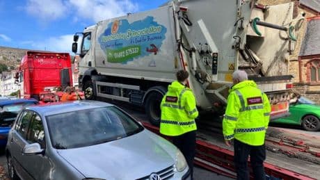 Woman, 89, dies after being struck by bin lorry in Welsh town