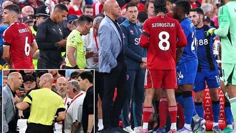 Football condemns racist abuse aimed at Antoine Semenyo: Angry Bournemouth captain speaks out, manager reveals star was asked if he wanted to play on - and Liverpool release statement as player breaks silence