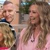 Faye Tozer looks radiant as she gives first TV interview since split from husband of 16 years - but H steals the show with jaw-dropping reveal about his famous blond hair