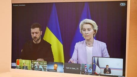 Von der Leyen: "L'Ucraina deve essere un porcospino d'acciaio"