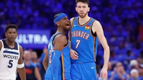 NBA Playoffs | Minnesota Timberwolves'u yenen Thunder, seride durumu 2-0 yaptı