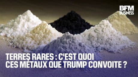 Terres rares: c'est quoi ces métaux que Donald Trump convoite ?