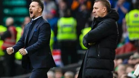 Brendan Rodgers 'quietly pleased' Rangers didn't appoint Barry Ferguson as Celtic told they escaped real challenge