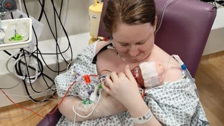 'I found a bruise during pregnancy - then I went blind and doctors said I might die'