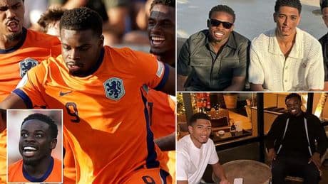 Revealed: Netherlands U21 star who scored from 40 yards against England is Jude Bellingham's best friend who was on books of TWO Premier League giants