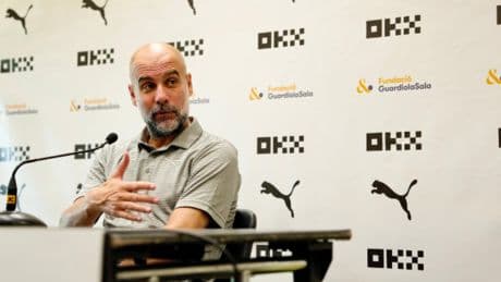 Pep: "Lamine está en el mejor sitio posible, el Barça"