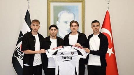 TRANSFER HABERLERİ | Beşiktaş'ta genç futbolcularla profesyonel sözleşme imzalandı!