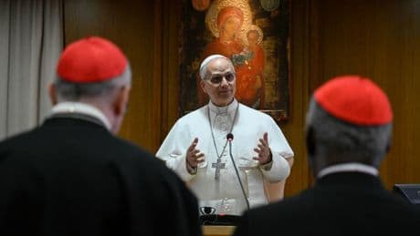 "In illo uno unum": le blason et la devise du pape Léon XIV officiellement révélés