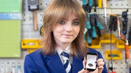 Scots schoolgirl who designed solar-powered blanket for homeless people honoured in Time Magazine