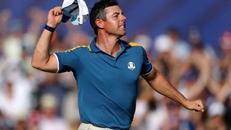 Rory McIlroy lets Team USA know what he thinks after they make major Ryder Cup blunder