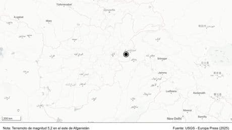 Un nuevo terremoto de magnitud 5,2 sacude la zona afectada por el seísmo del domingo en Afganistán