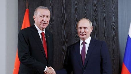 Cumhurbaşkanı Erdoğan, Putin ve Macron'la görüştü