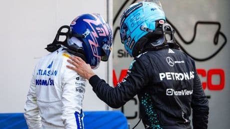 Alex Albon shows true colours with act towards George Russell after angry Monaco GP clash