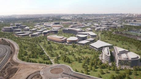 La recalificación de suelo para el Real Madrid en Valdebebas choca con el fracaso de las oficinas en la zona